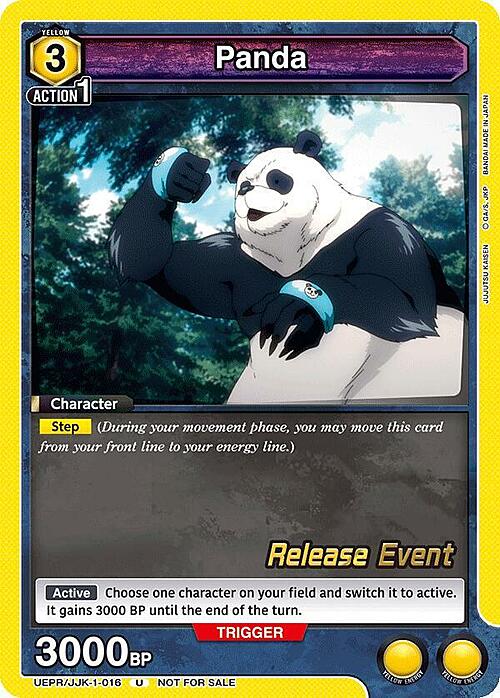 Panda Card Front