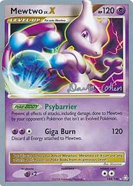 Mewtwo LV.X Card Front