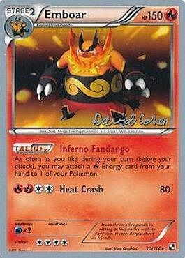 Emboar Card Front