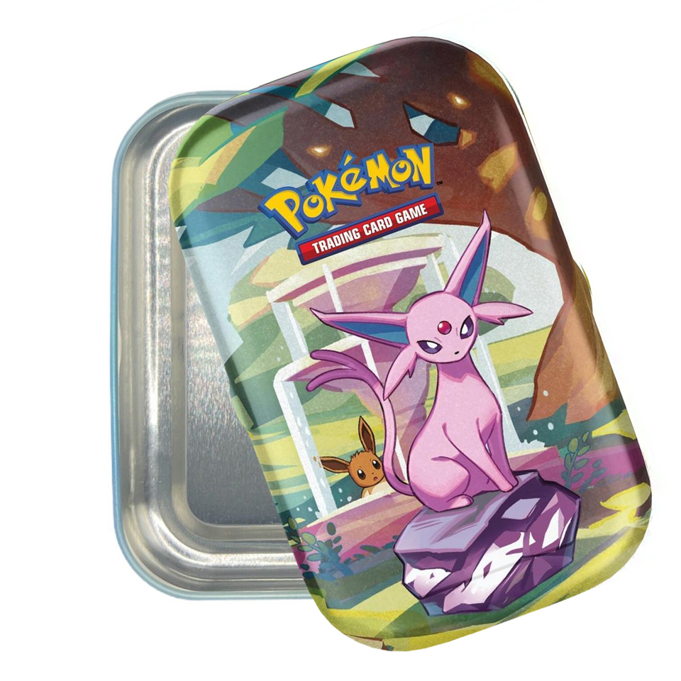 Prismatic Evolutions: Espeon Empty Mini Tin
