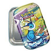 Prismatic Evolutions: Vaporeon Empty Mini Tin
