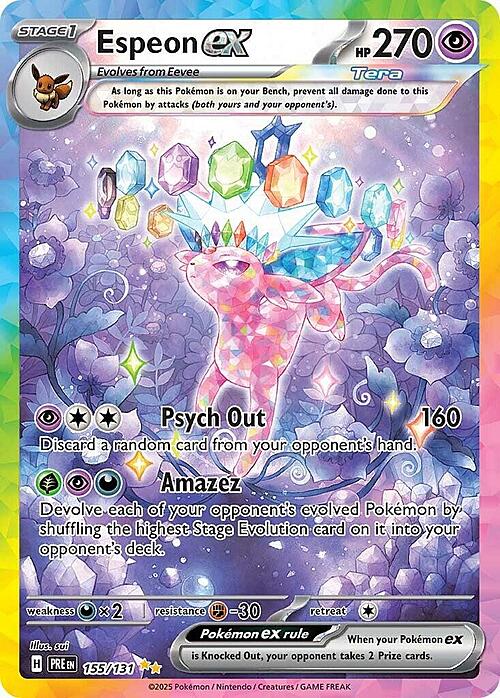 Espeon ex Card Front