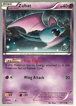 Zubat Card Front