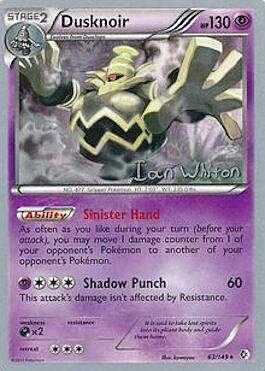 Dusknoir Card Front