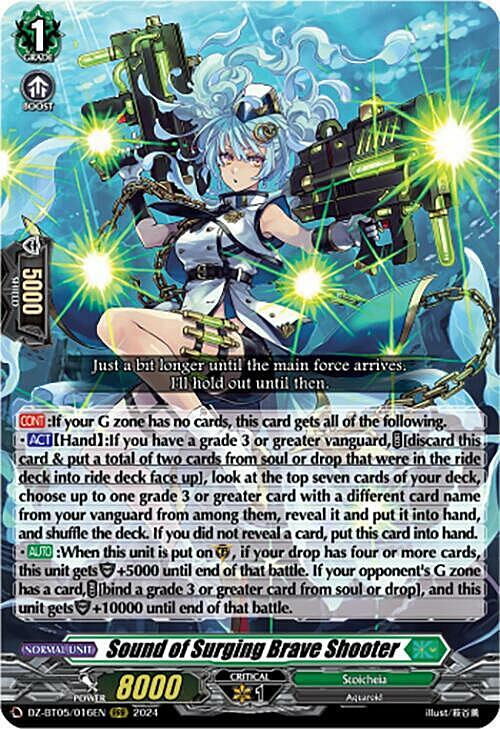 Sound of Surging Brave Shooter Card Front