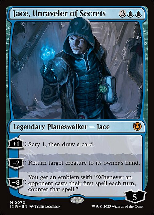 Jace, Unraveler of Secrets Card Front