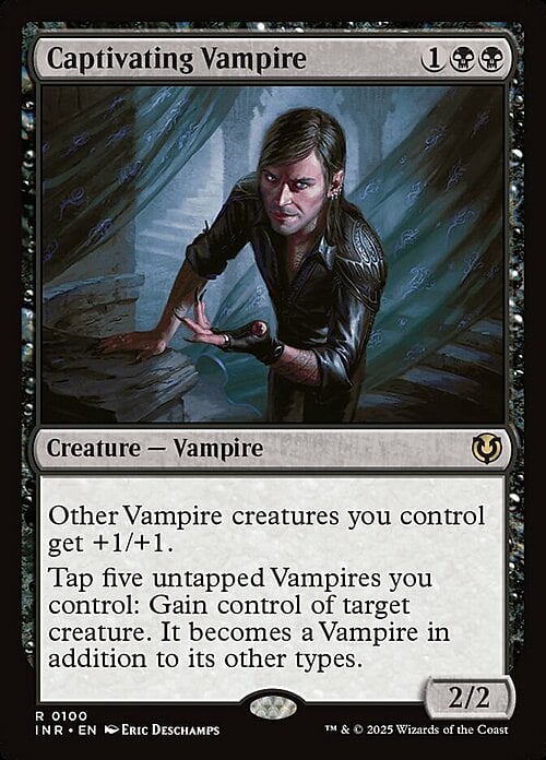 Captivating Vampire Card Front