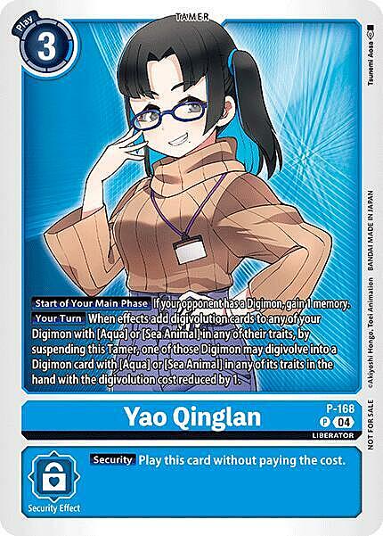 Yao Qinglan Card Front