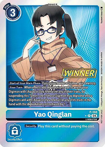 Yao Qinglan Card Front