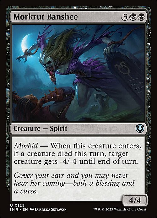 Morkrut Banshee Card Front