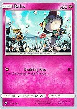 Ralts Card Front