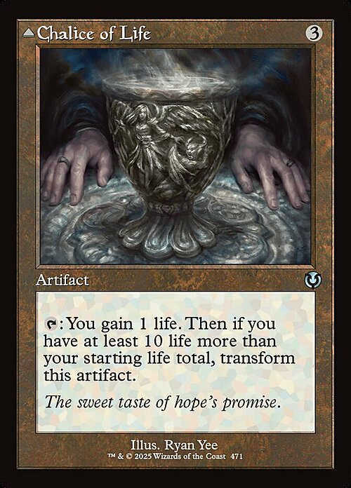 Chalice of Life // Chalice of Death Card Front