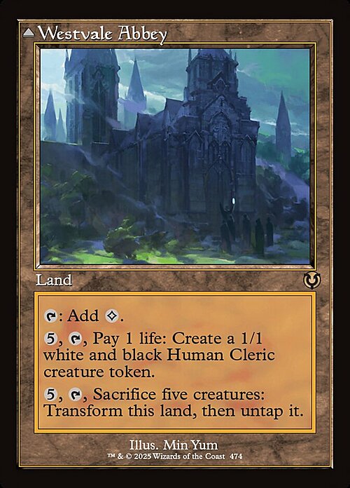 Westvale Abbey // Ormendahl, Profane Prince Card Front