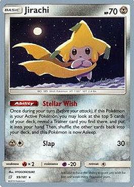 Jirachi Card Front