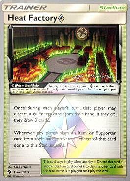 Heat Factory Prism Star Card Front