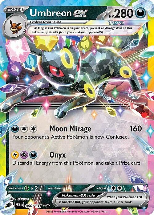 Umbreon ex Card Front