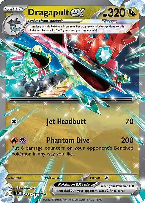 Dragapult ex Card Front