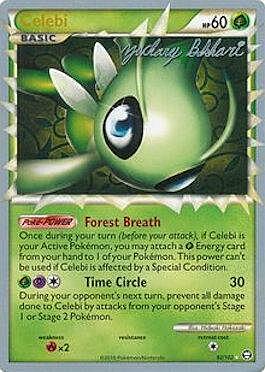 Celebi Card Front