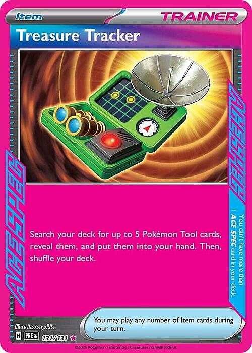 Treasure Tracker Card Front