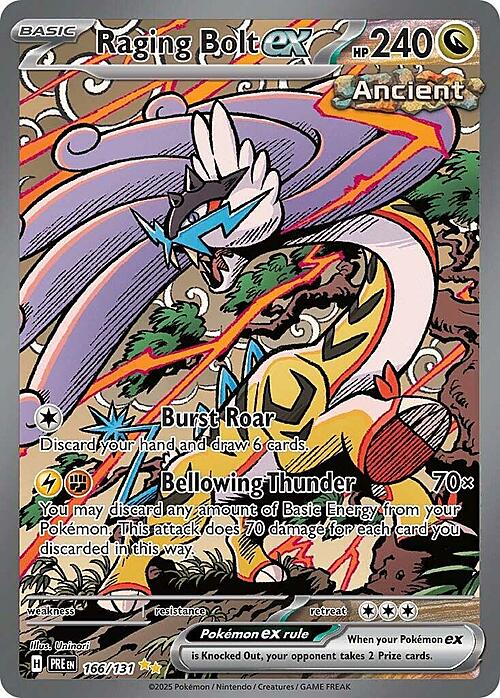 Raging Bolt ex Card Front