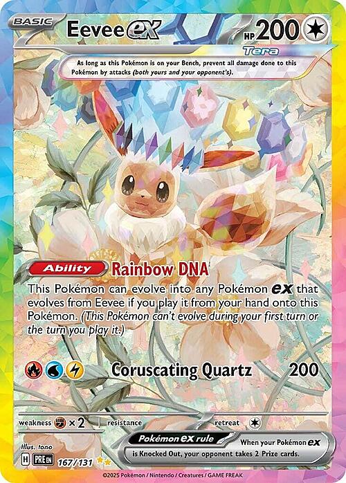 Eevee ex Card Front