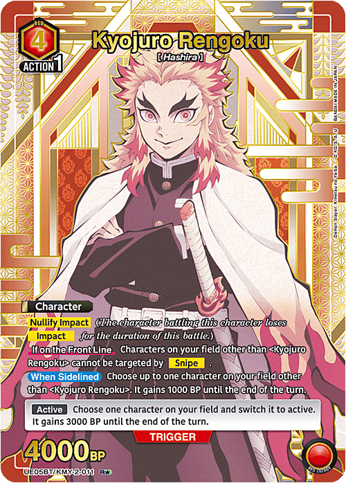 Kyojuro Rengoku Card Front