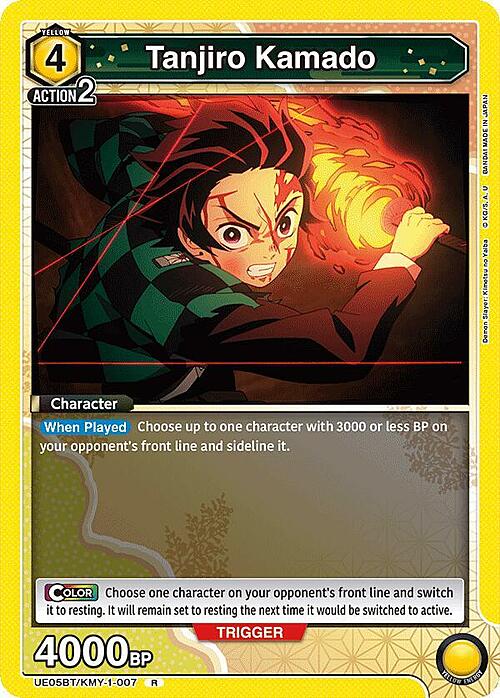 Tanjiro Kamado Card Front