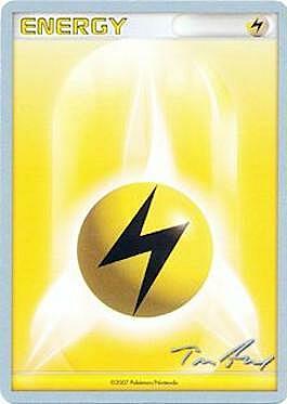 Lightning Energy Card Front