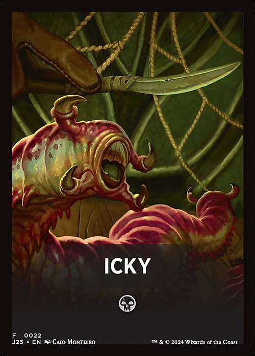 Theme Card: Icky Card Front