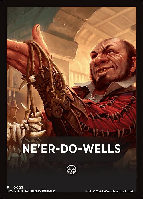 Theme Card: Ne'er-Do-Wells Card Front