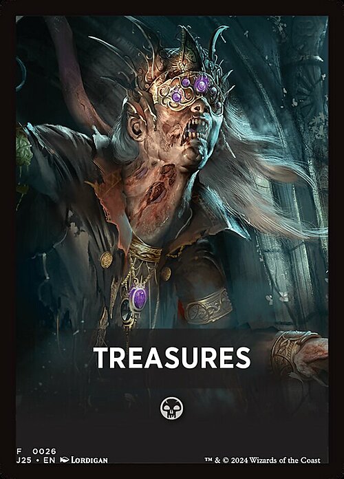 Theme Card: Treasures Card Front