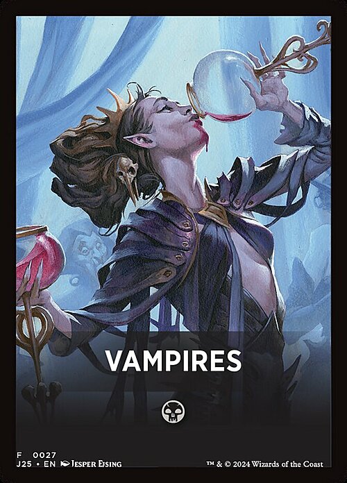 Theme Card: Vampires Card Front