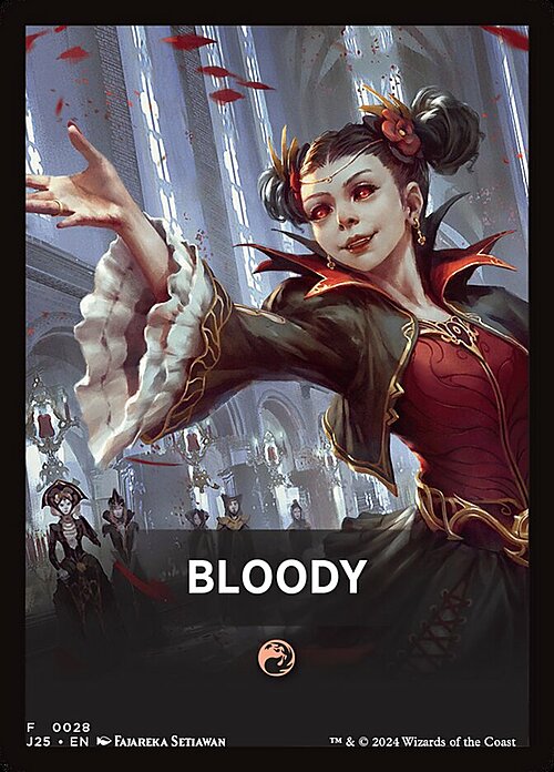 Theme Card: Bloody Card Front