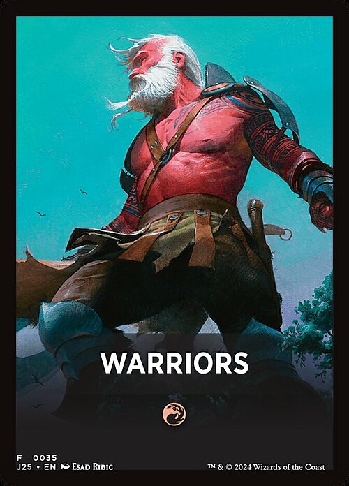 Theme Card: Warriors Card Front