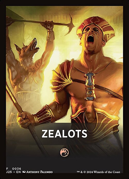 Theme Card: Zealots Card Front