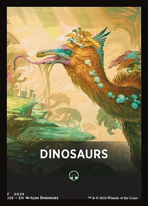 Theme Card: Dinosaurs Card Front