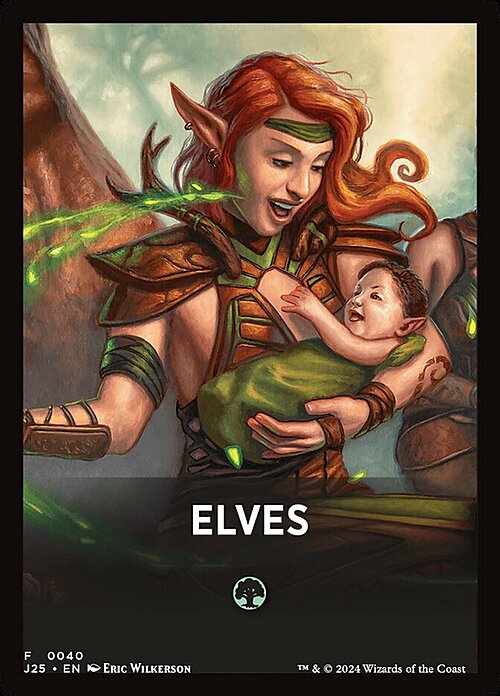 Theme Card: Elves Card Front