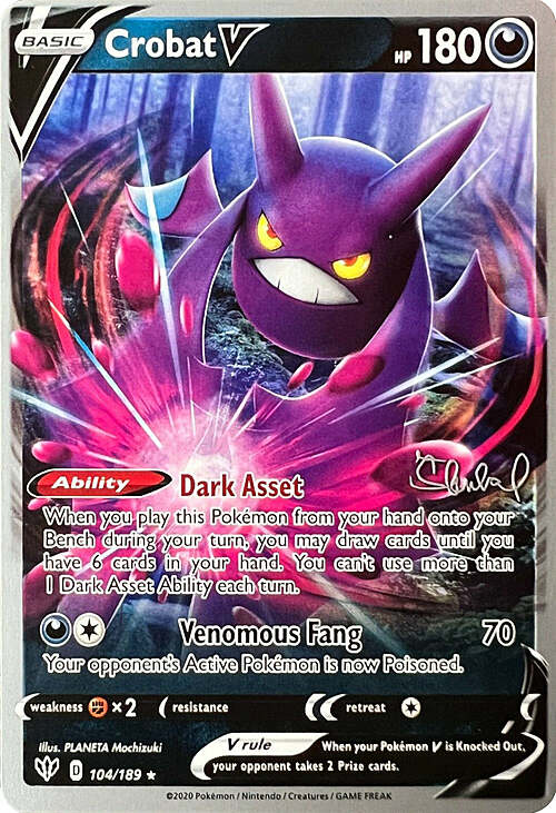 Crobat V Card Front