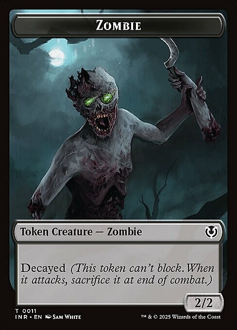 Zombie // Zombie Card Front