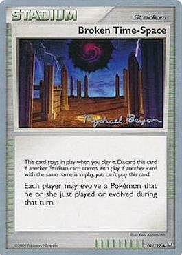 Broken Time-Space Card Front