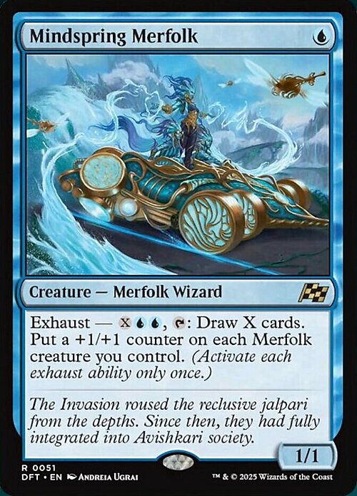 Mindspring Merfolk Card Front