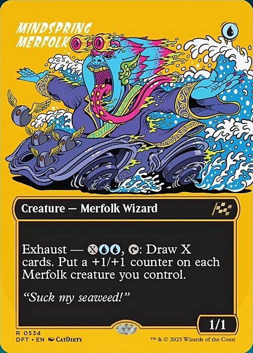 Mindspring Merfolk Card Front