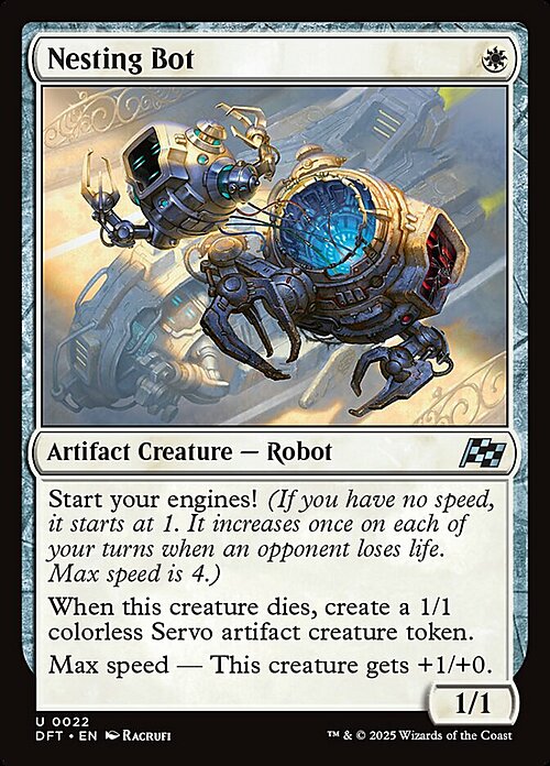 Nesting Bot Card Front