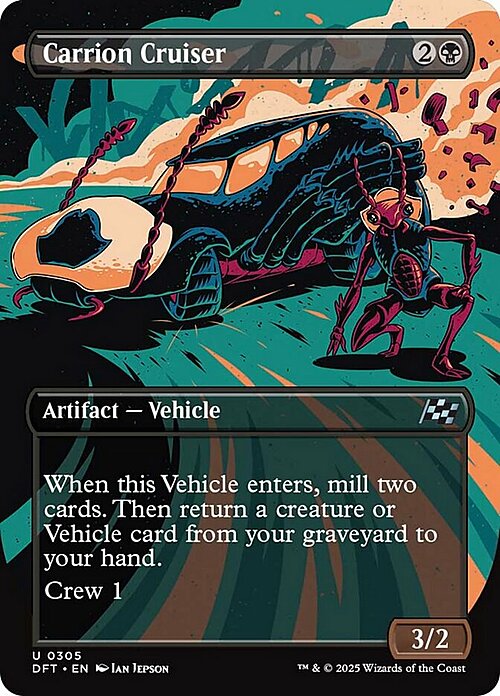 Carrion Cruiser Card Front