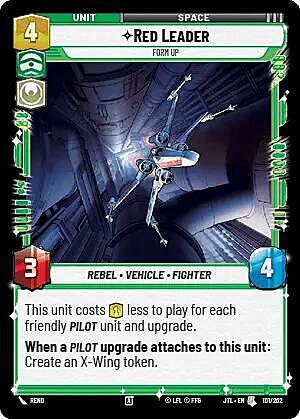 Red Leader - Form Up Card Front