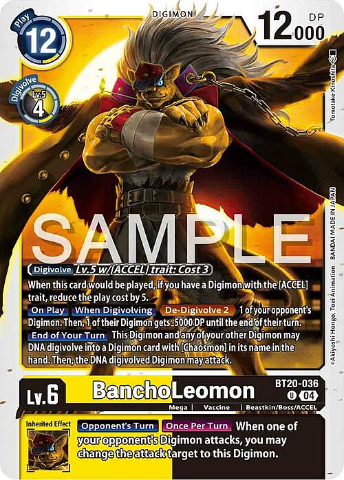 BanchoLeomon Card Front