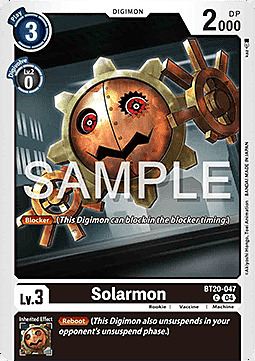 Solarmon Card Front