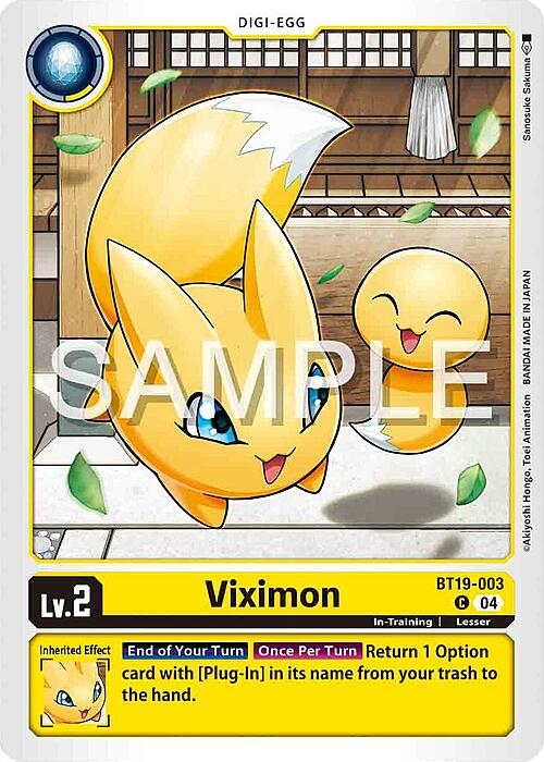 Viximon Card Front