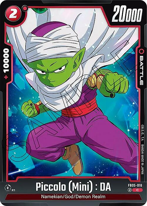 Piccolo (Mini) : DA Card Front