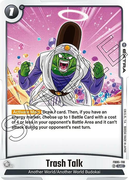 Trash Talk Card Front